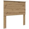 vidaXL Čelo postele Artisanov&yacute; dub Kompozitn&iacute; dřevo