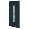 vidaXL Vchodov&eacute; dveře antracitov&eacute; 98 x 208 cm PVC