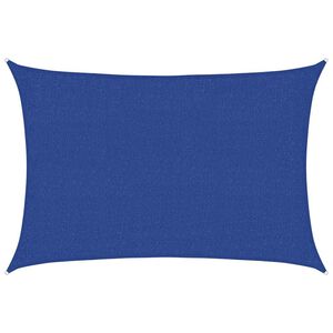vidaXL St&iacute;n&iacute;c&iacute; plachta 160 g/m&sup2; modr&aacute; 2 x 2,5 m HDPE
