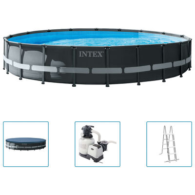 Intex Rámový bazén Ultra XTR s příslušenstvím kulatý 610 x 122 cm
