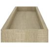 vidaXL N&aacute;stěnn&eacute; police Loggia 2 ks dub 80 x 15 x 4 cm MDF