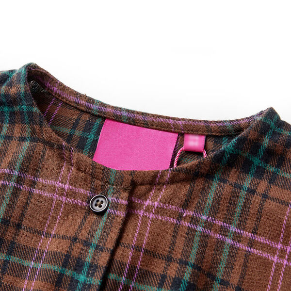 Dětsk&eacute; &scaron;aty s dlouh&yacute;m ruk&aacute;vem koňakov&eacute; 140