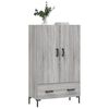 vidaXL Skř&iacute;ň highboard &scaron;ed&aacute; sonoma 69,5 x 31 x 115 cm kompozitn&iacute; dřevo