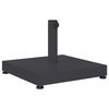 vidaXL Z&aacute;kladna pro slunečn&iacute;k Tmavě &scaron;ed&aacute; 45 x 45 x 31,5 cm