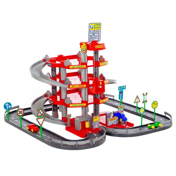 vidaXL 7d&iacute;ln&aacute; parkovac&iacute; gar&aacute;ž se 4 podlaž&iacute;mi 84,5 x 48,5 x 61 cm PP