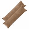 vidaXL Povlak na pol&scaron;t&aacute;ř 2 ks HOUTEN Hněd&aacute; 40 x 145 cm