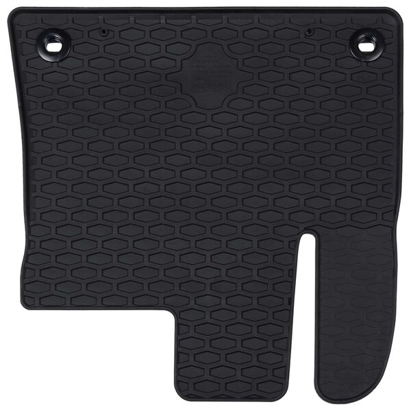 vidaXL Autokoberec 4 pcs Čern&aacute; Guma