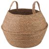 vidaXL Květin&aacute;č s &uacute;chyty Př&iacute;rodn&iacute; &Oslash; 45 x 36 cm 100% mořsk&aacute; tr&aacute;va