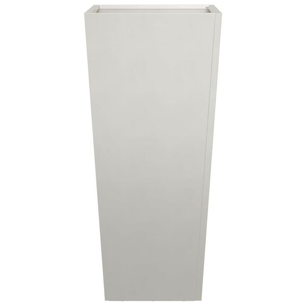 vidaXL Zahradn&iacute; truhl&iacute;k 35 x 35 x 75 cm nerezov&aacute; ocel