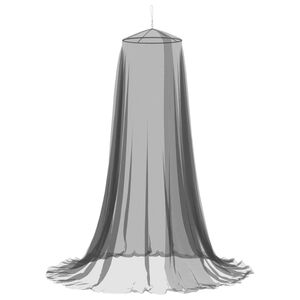 vidaXL Moskyti&eacute;ra na postel 156 mesh Čern&aacute; ⌀56 x 220 cm Polyester