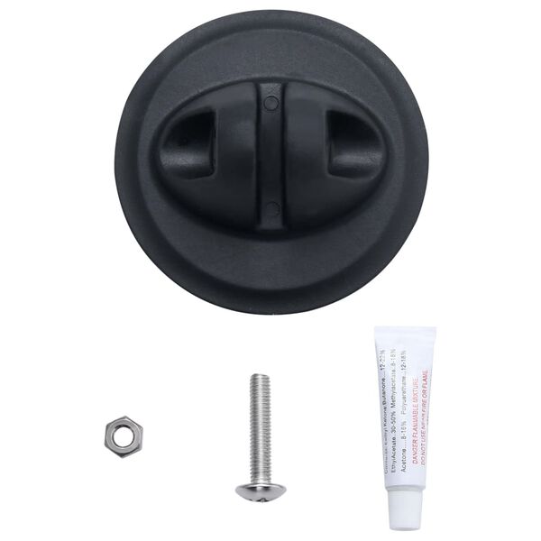 vidaXL Sada pro montáž bimini pro nafukovací člun