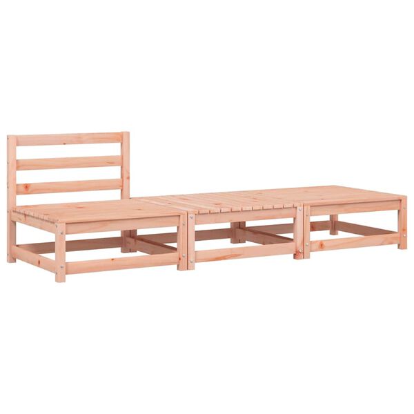 vidaXL Zahradn&iacute; pohovka bez područek s podu&scaron;kami a podnožkami