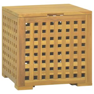 vidaXL &Uacute;ložn&yacute; box na provazy 40 x 40 x 40 cm masivn&iacute; teakov&eacute; dřevo
