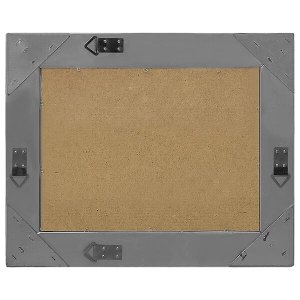 vidaXL Nástěnné zrcadlo barokní styl 60 x 40 cm černé