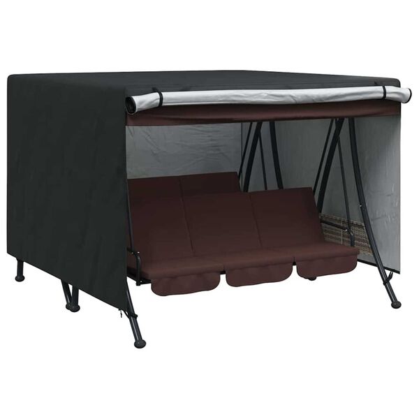 vidaXL Kryt na venkovn&iacute; houpačku 250 x 250 x 160 cm