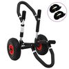 vidaXL SUP voz&iacute;k pro surfovac&iacute; prkno skl&aacute;dac&iacute; 45 kg hlin&iacute;k