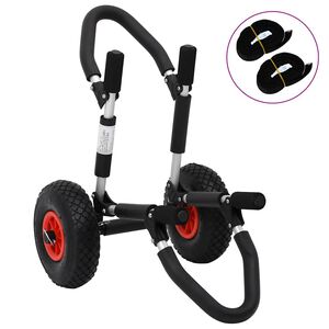 vidaXL SUP voz&iacute;k pro surfovac&iacute; prkno skl&aacute;dac&iacute; 45 kg hlin&iacute;k