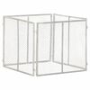 vidaXL Zahradn&iacute; kompost&eacute;r 85 x 85 x 70 cm pozinkovan&eacute; železo