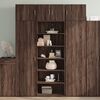 vidaXL Skříň highboard hnědý dub 70 x 41 x 185 cm kompozitní dřevo