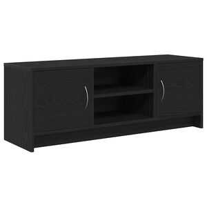 vidaXL TV stolek čern&yacute; dub 102 x 30 x 37,5 cm, dřevo