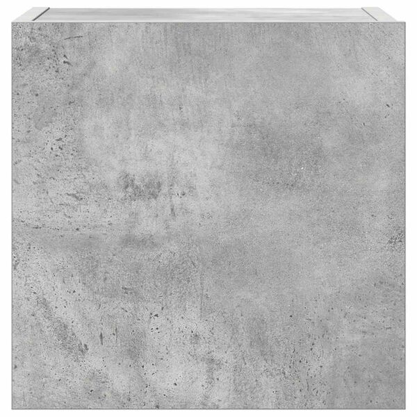 vidaXL 8d&iacute;ln&yacute; set TV skř&iacute;něk betonově &scaron;ed&yacute; kompozitn&iacute; dřevo