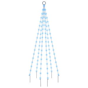 vidaXL V&aacute;nočn&iacute; stromek na stož&aacute;r 108 modr&yacute;ch LED diod 180 cm