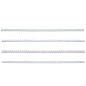 vidaXL Hroty na zeď 4 ks 1 m pozinkovaná ocel