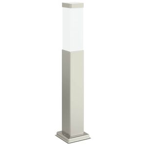 vidaXL Sloupkov&eacute; sv&iacute;tidlo 50 cm nerezov&aacute; ocel IP44