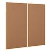 vidaXL Informačn&iacute; n&aacute;stenka 100 x 100 x 1,4 cm Masivn&iacute; borovicov&eacute; dřevo