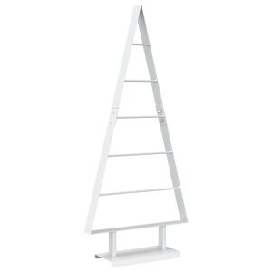 vidaXL Kovov&yacute; v&aacute;nočn&iacute; stromeček KUOPIO 90 cm Ocel B&iacute;l&aacute;