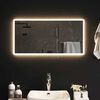 vidaXL Koupelnov&eacute; zrcadlo s LED osvětlen&iacute;m 80 x 40 cm