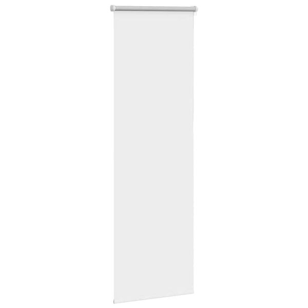 vidaXL Roleta zatemňovac&iacute; b&iacute;l&aacute; 40x175 cm &scaron;&iacute;řka l&aacute;tky 35,7 cm polyester