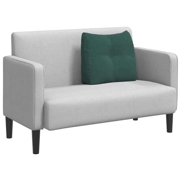 vidaXL Pol&scaron;t&aacute;ř na z&aacute;da Tmavě zelen&aacute; 60 x 24 x 50 cm samet