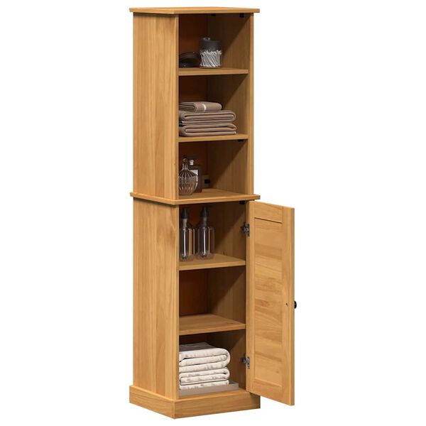 vidaXL Sada koupelnov&eacute;ho n&aacute;bytku VIGO 2 pcs Hněd&aacute; a medově hněd&aacute;