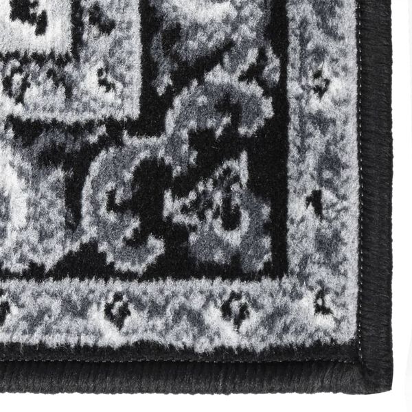 vidaXL Běhoun BCF čern&yacute; 60 x 500 cm