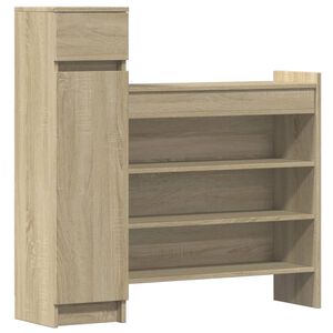 vidaXL Botn&iacute;k dub sonoma 100,5 x 28 x 100 cm kompozitn&iacute; dřevo