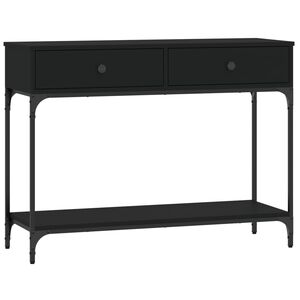 vidaXL Konzolov&yacute; stolek dub sonoma 75 x 34,5 x 75 cm kompozitn&iacute; dřevo