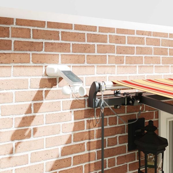 vidaXL Pl&aacute;tno pro mark&yacute;zu s Žlut&aacute; a oranžov&aacute; 400 &times; 300 cm Polyester