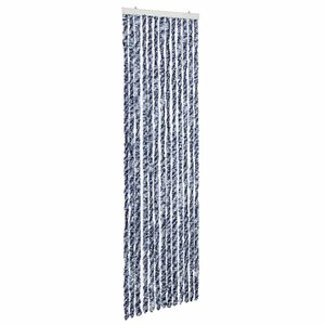 vidaXL Z&aacute;věs proti hmyzu modrob&iacute;l&yacute; 56 x 200 cm Chenille