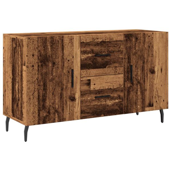 vidaXL Př&iacute;born&iacute;k old wood 100 x 36 x 60 cm kompozitn&iacute; dřevo