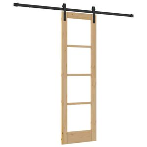 vidaXL Posuvn&eacute; dveře ORKDAL Př&iacute;rodn&iacute; 61 x 198,5 cm