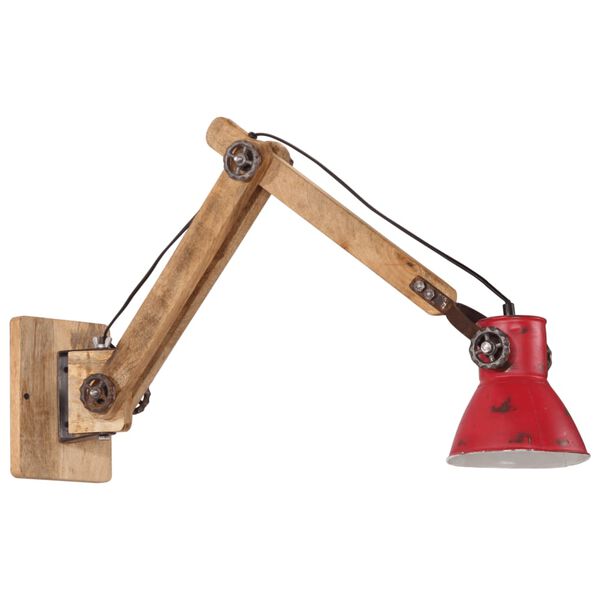 vidaXL N&aacute;stěnn&eacute; sv&iacute;tidlo 25 W červen&aacute; patina 96 x 15 x 20 cm E27