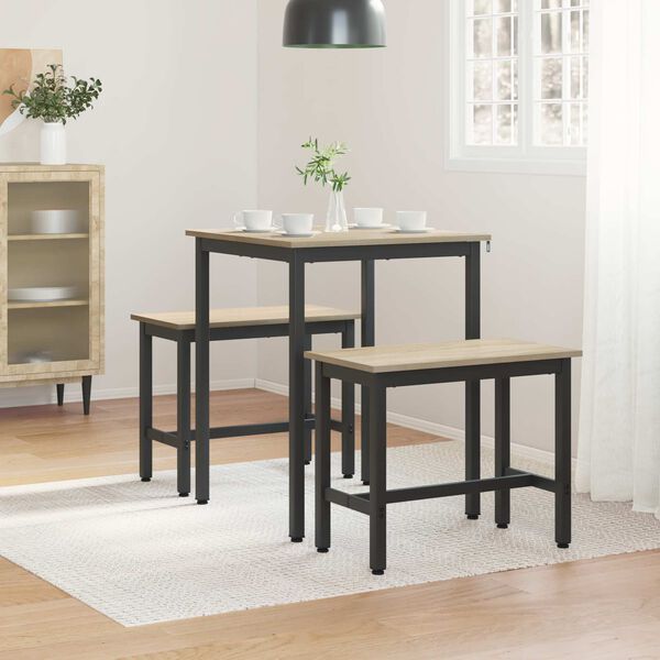 vidaXL J&iacute;deln&iacute; stoly KOV