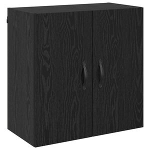 vidaXL N&aacute;stěnn&aacute; skř&iacute;ň 60 x 31 x 60 cm Kompozitn&iacute; dřevo Čern&yacute; dub
