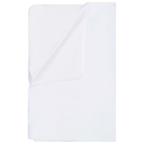 vidaXL Chr&aacute;nič matrace voděodoln&yacute; 2 ks bavlna 180 x 200 cm b&iacute;l&yacute;