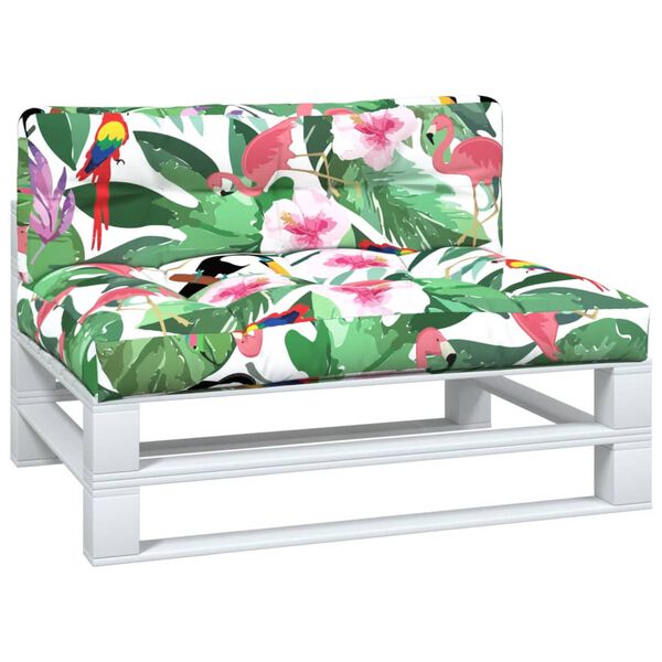 vidaXL Podu&scaron;ky na palety 2 ks v&iacute;cebarevn&eacute; textil