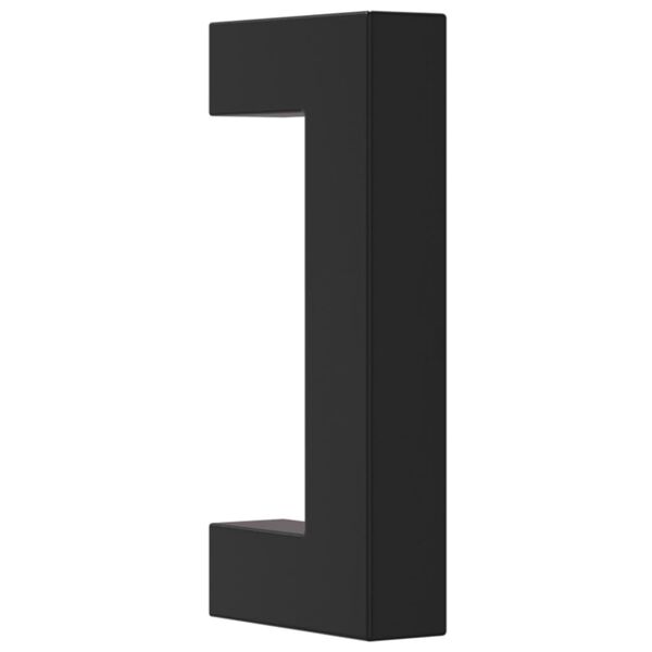 vidaXL Nábytkové úchytky 20 ks černé 64 mm nerezová ocel