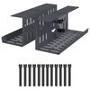 vidaXL Tray na kabely pod stolem 2 ks Antracitov&aacute; 35 x 12 x 13 cm Ocel