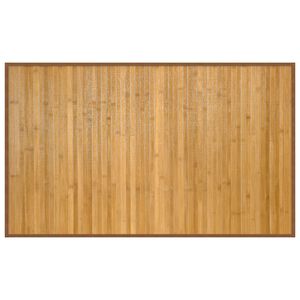 vidaXL Koberec obd&eacute;ln&iacute;kov&yacute; př&iacute;rodn&iacute; 60 x 100 cm bambus