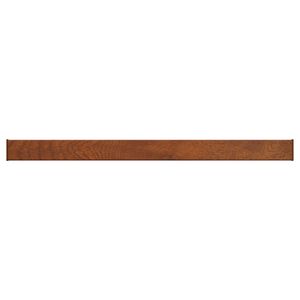 vidaXL Parapet okna Hněd&eacute; dřevo 120 x 15 x 4,5 cm PVC